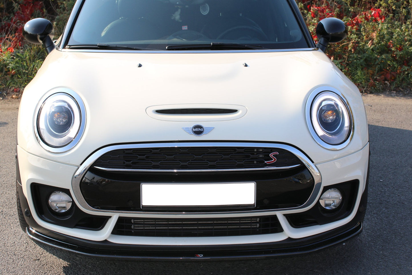 Front Ansatz V.1 für MINI CLUBMAN S MK2 (F54) JCW schwarz Hochglanz