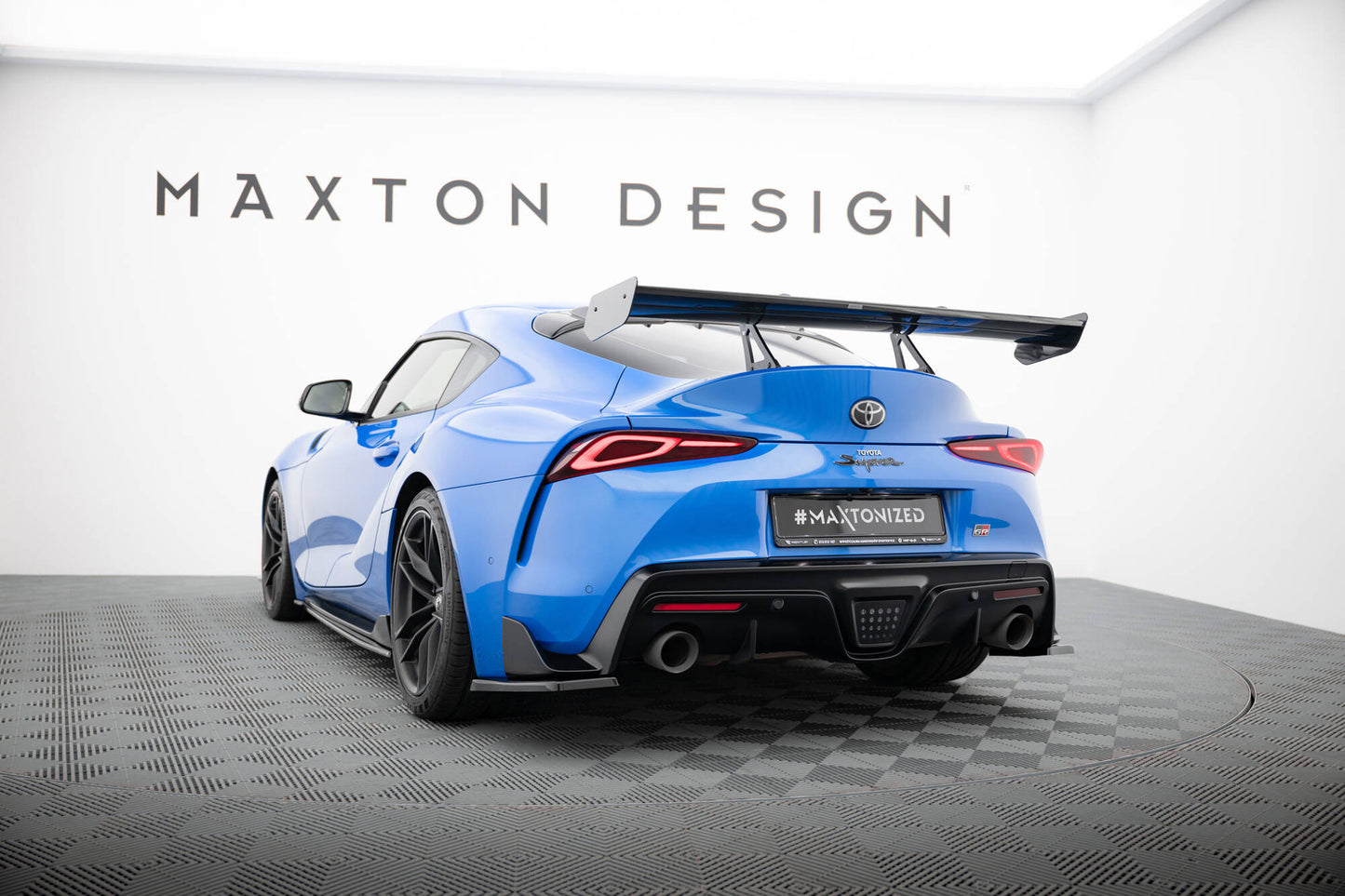 Carbon Spoiler With Upper Swan Mounting Toyota Supra Mk5