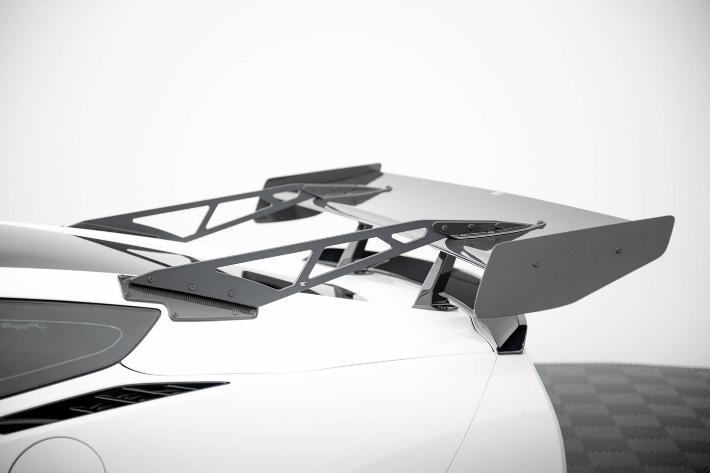 Carbon Spoiler With Upper Swan Mounting Chevrolet Corvette Stingray / Grand Sport C7