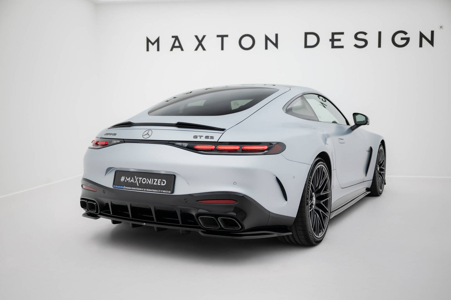 Spoiler CAP 3D für Mercedes-AMG GT 63 C192 schwarz Hochglanz