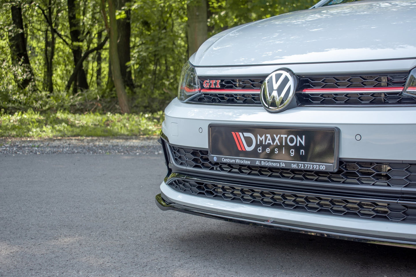 Front Ansatz V.2 für VW POLO MK6 GTI Carbon Look