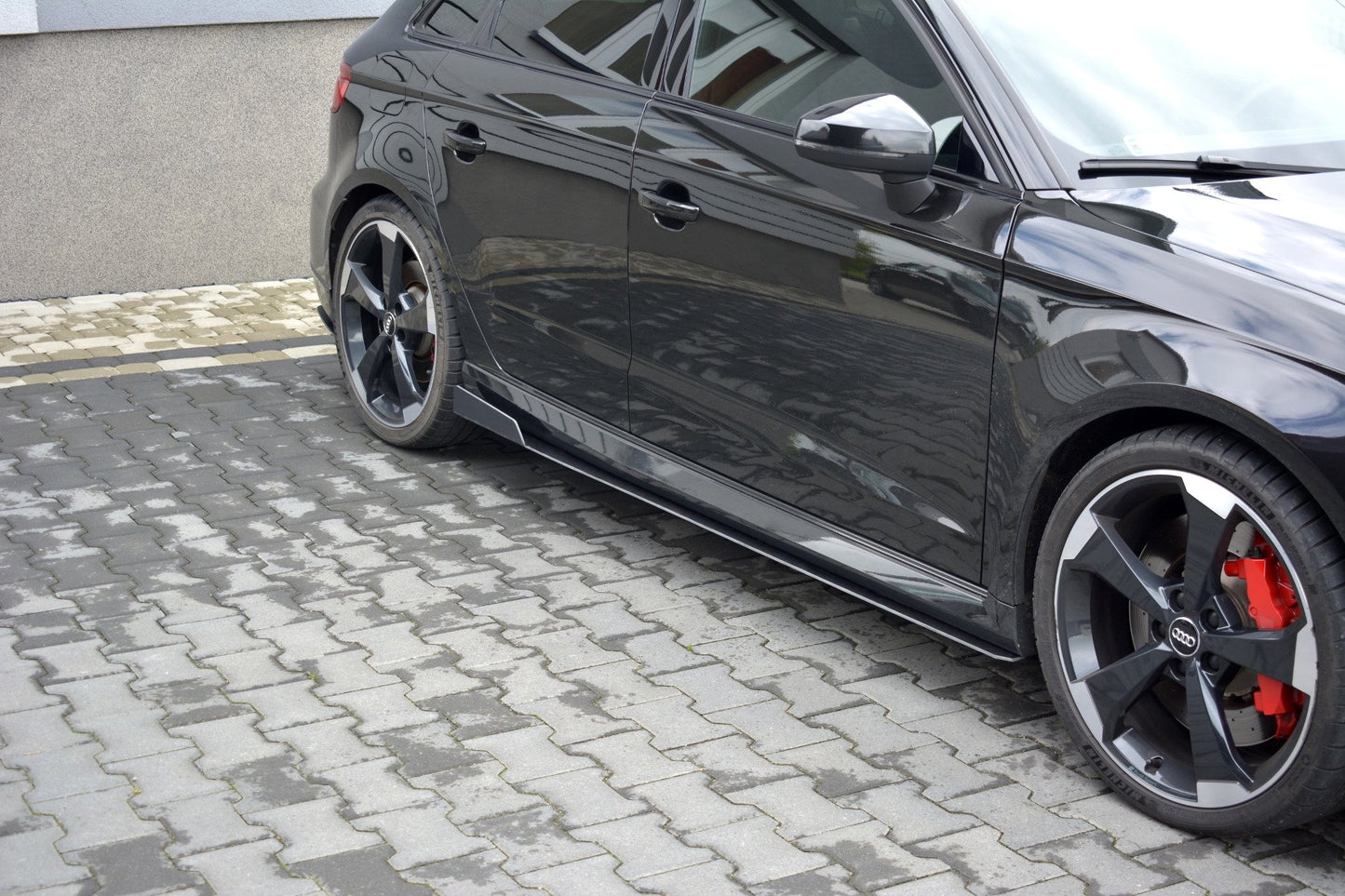Sport Seitenschweller Ansatz V.2 für Audi RS3 8V FL Sportback