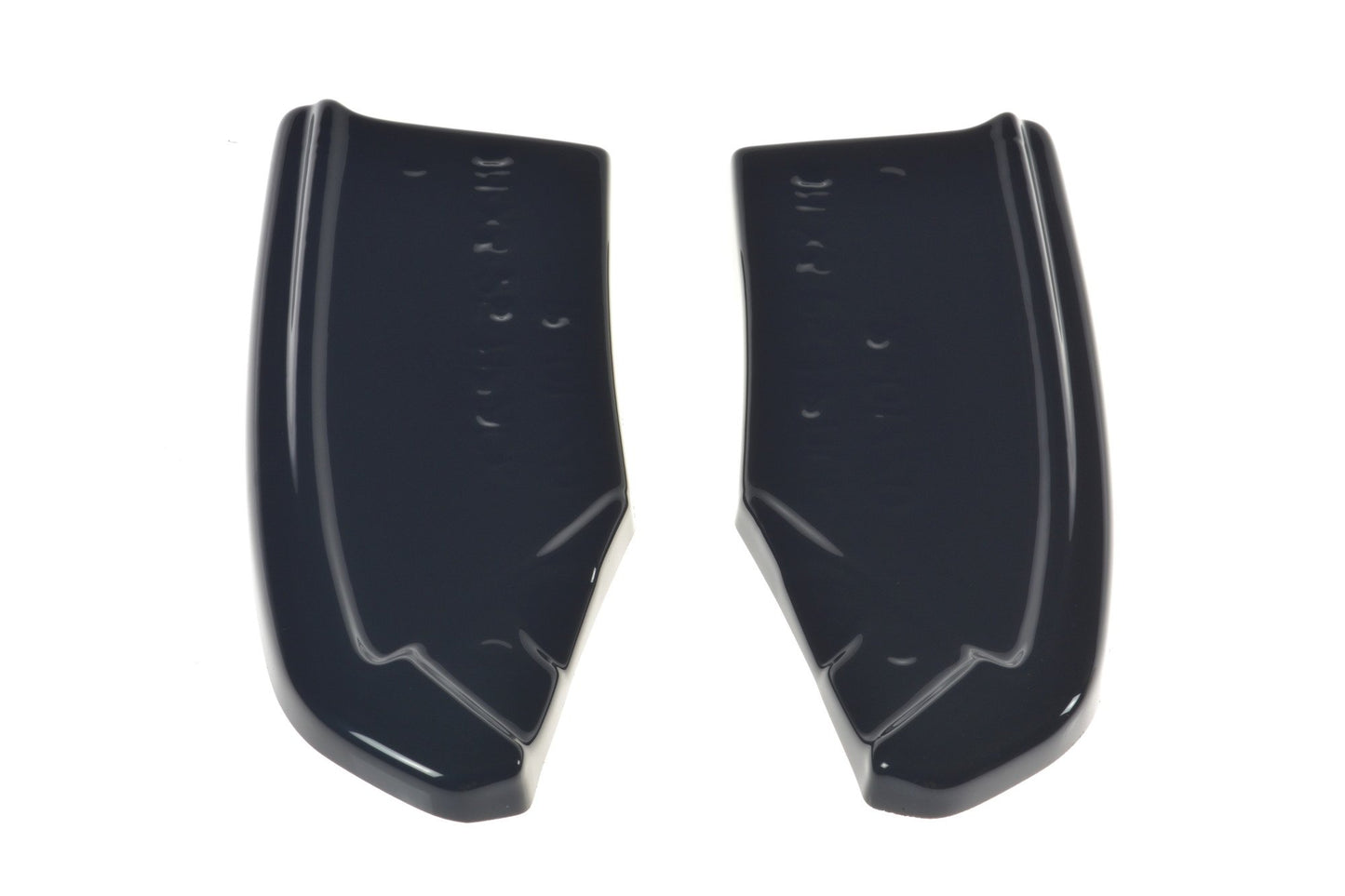 Heck Ansatz Flaps Diffusor für BMW X3 F25 M-Paket Facelift schwarz matt