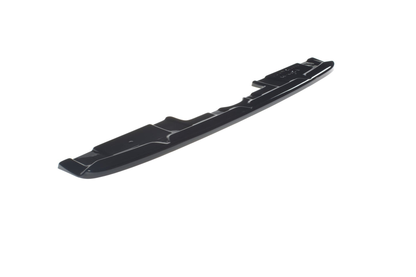 Mittlerer Diffusor Heck Ansatz für(ohne vertikale balken) Peugeot 508 SW Mk2 schwarz matt