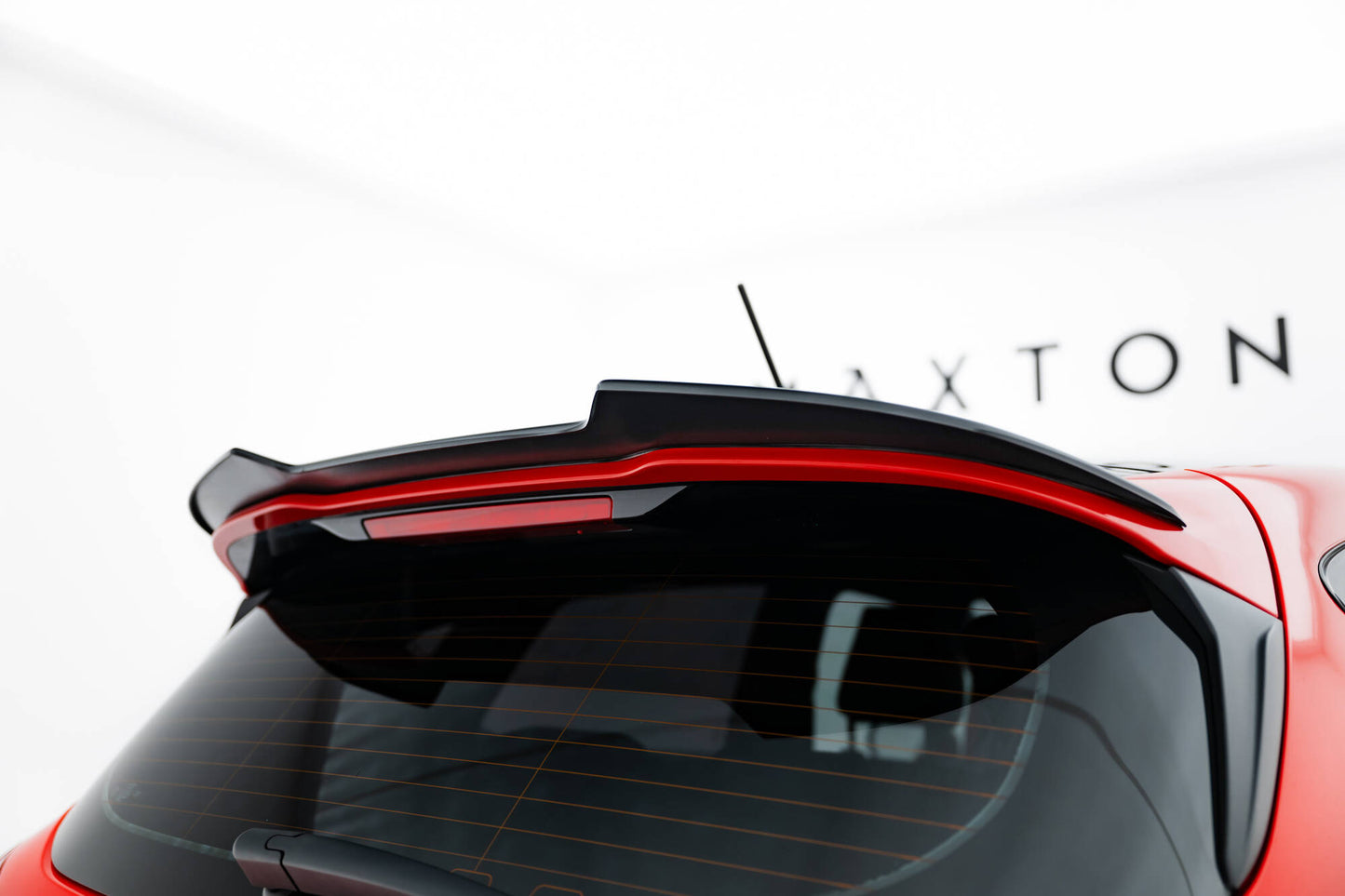 Spoiler CAP V.1 für Ford Fiesta Mk8 ST / ST-Line schwarz Hochglanz