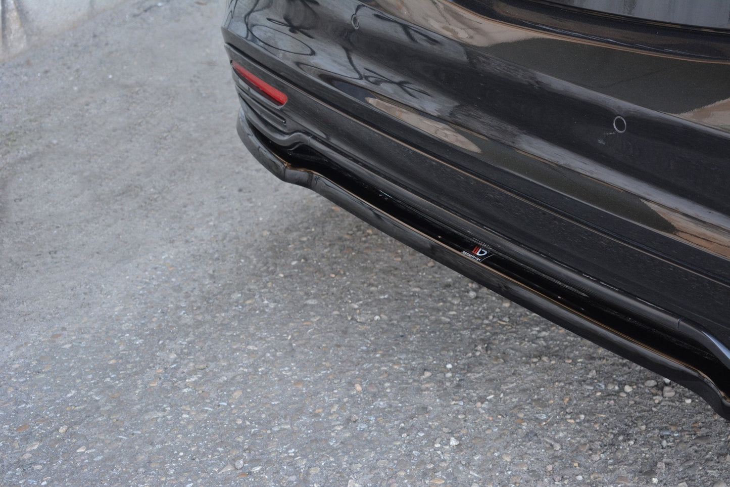 Heckansatz Mercedes S-KLASSE AMG-LINE W222 schwarz Hochglanz