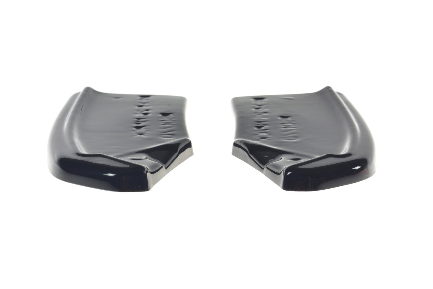 Heck Ansatz Flaps Diffusor für BMW X3 F25 M-Paket Facelift schwarz matt