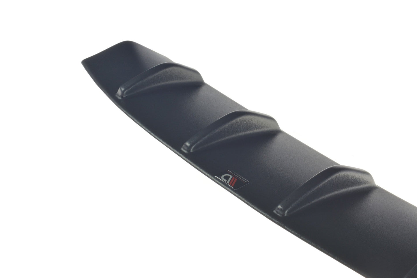 Diffusor Heck Ansatz für JAGUAR XF- R schwarz Hochglanz