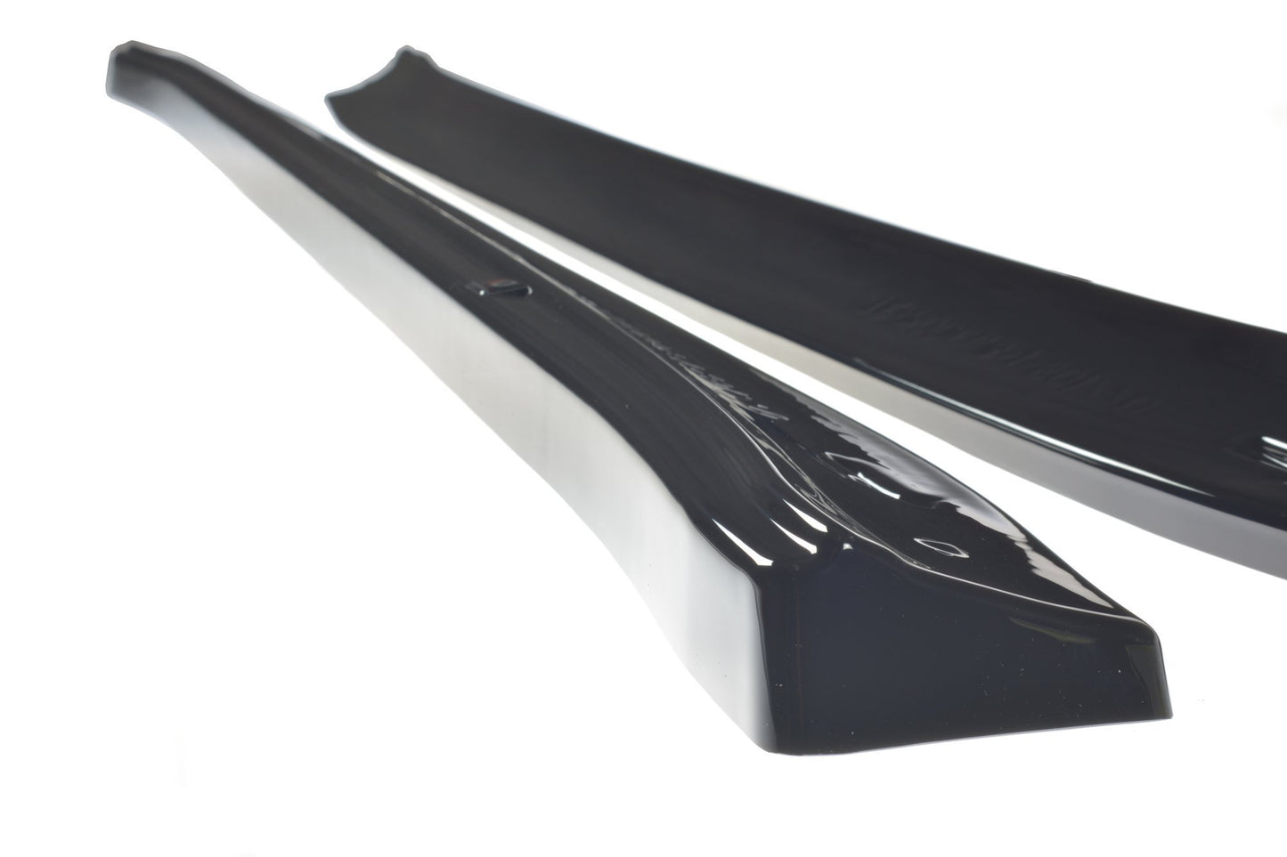 Seitenschweller Ansatz für Tesla Model 3 / Model 3 Performance Mk1 / Mk1 Facelift schwarz Hochglanz