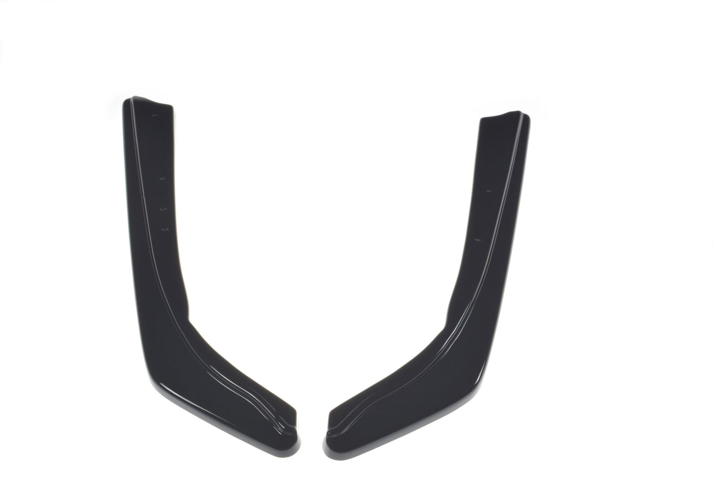 Heck Ansatz Flaps Diffusor für BMW 3er M-Paket G20 schwarz Hochglanz