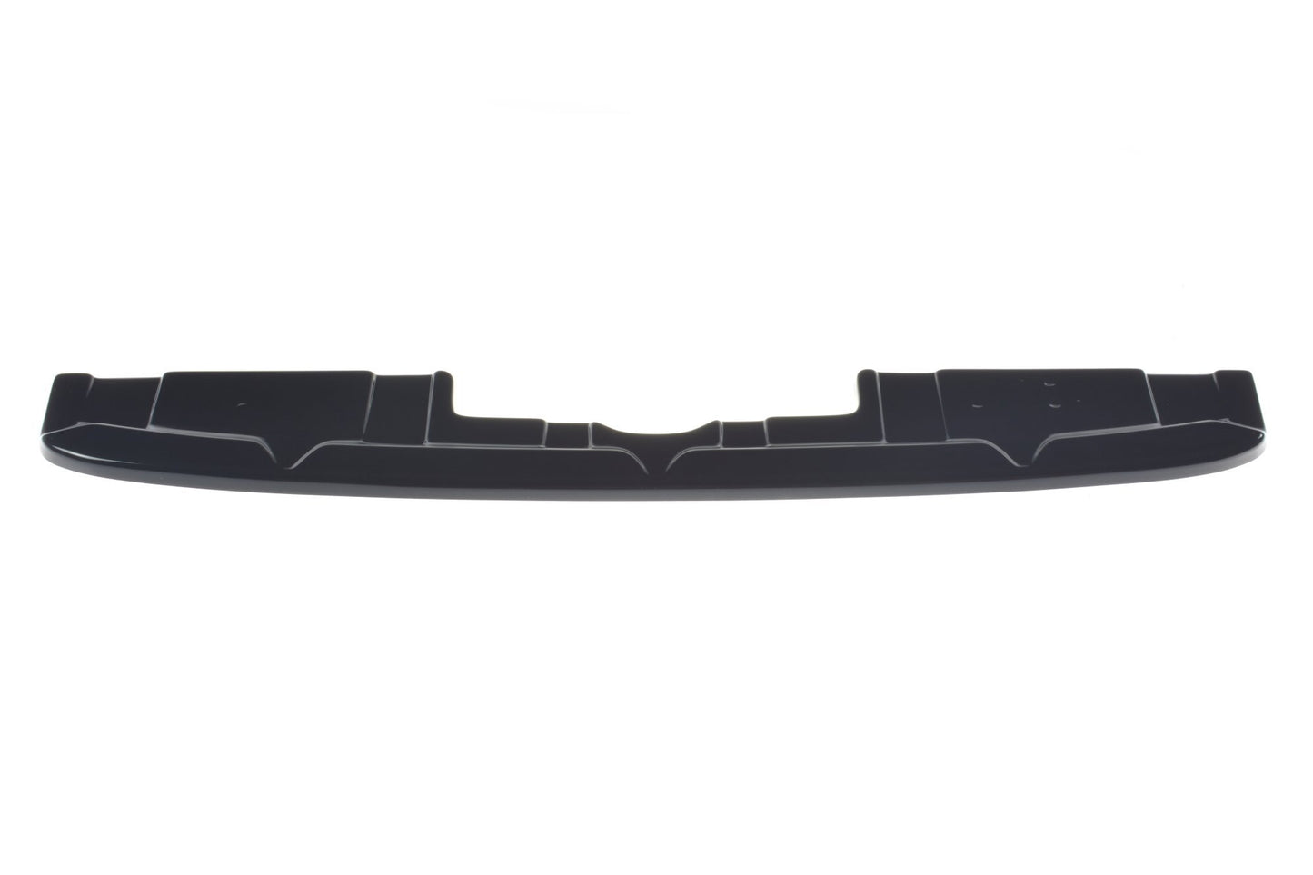 Mittlerer Diffusor Heck Ansatz für(ohne vertikale balken) Peugeot 508 SW Mk2 schwarz matt