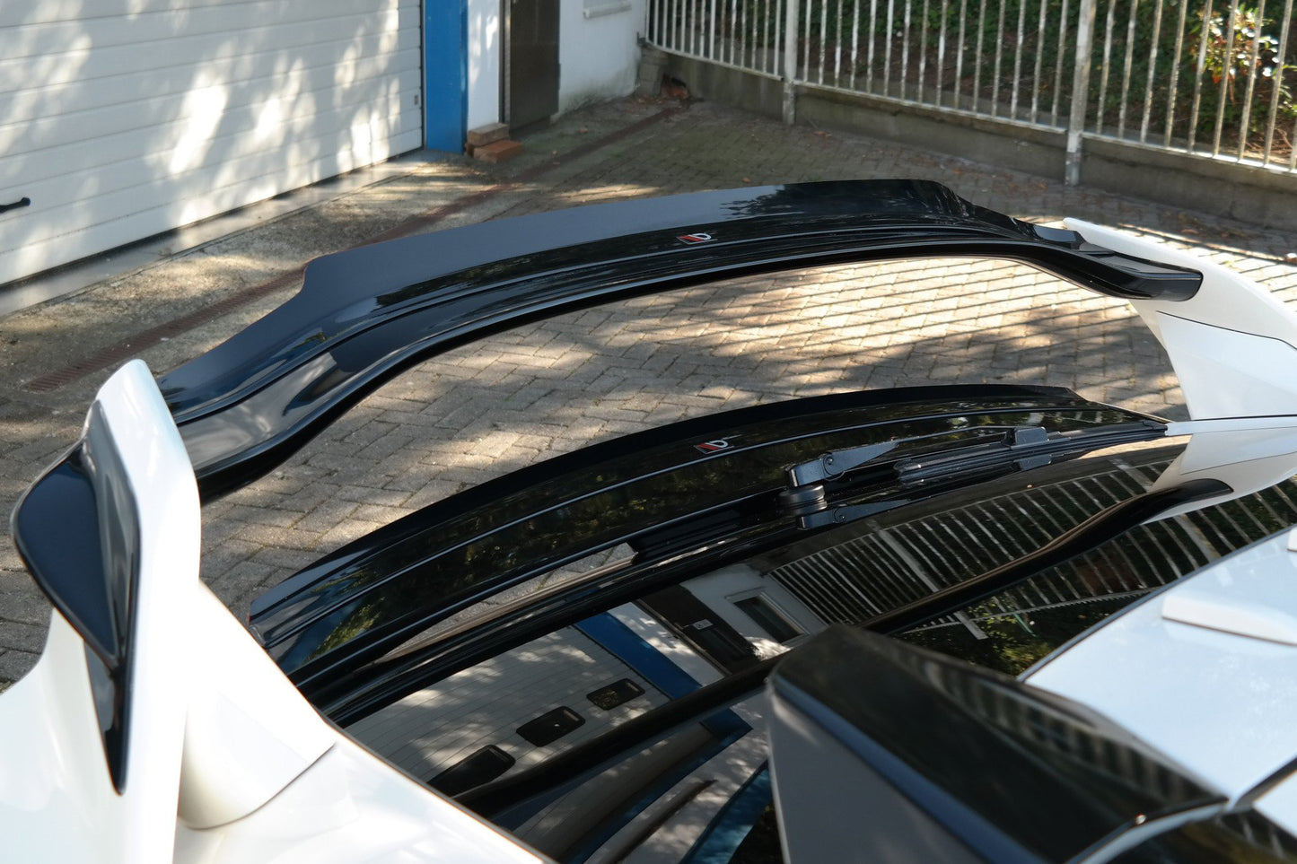 OBERER Spoiler CAP V.2 für Honda Civic Type-R Mk10 / Mk10 Facelift schwarz Hochglanz