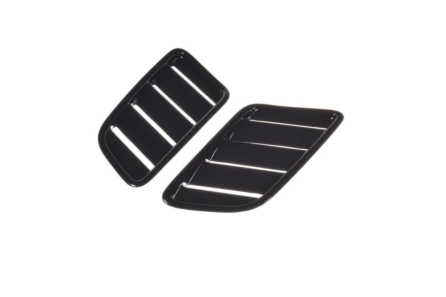 Motorhauben Luftschlitze Ford Focus ST-Line / ST Mk4 (Groß) schwarz Hochglanz