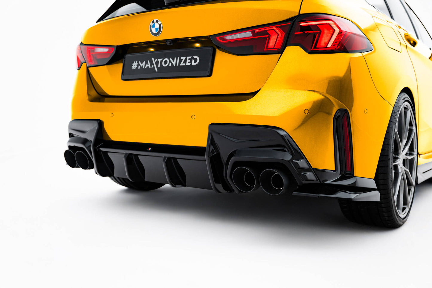 Diffusor Heck Ansatz für BMW 1er M-Paket F70