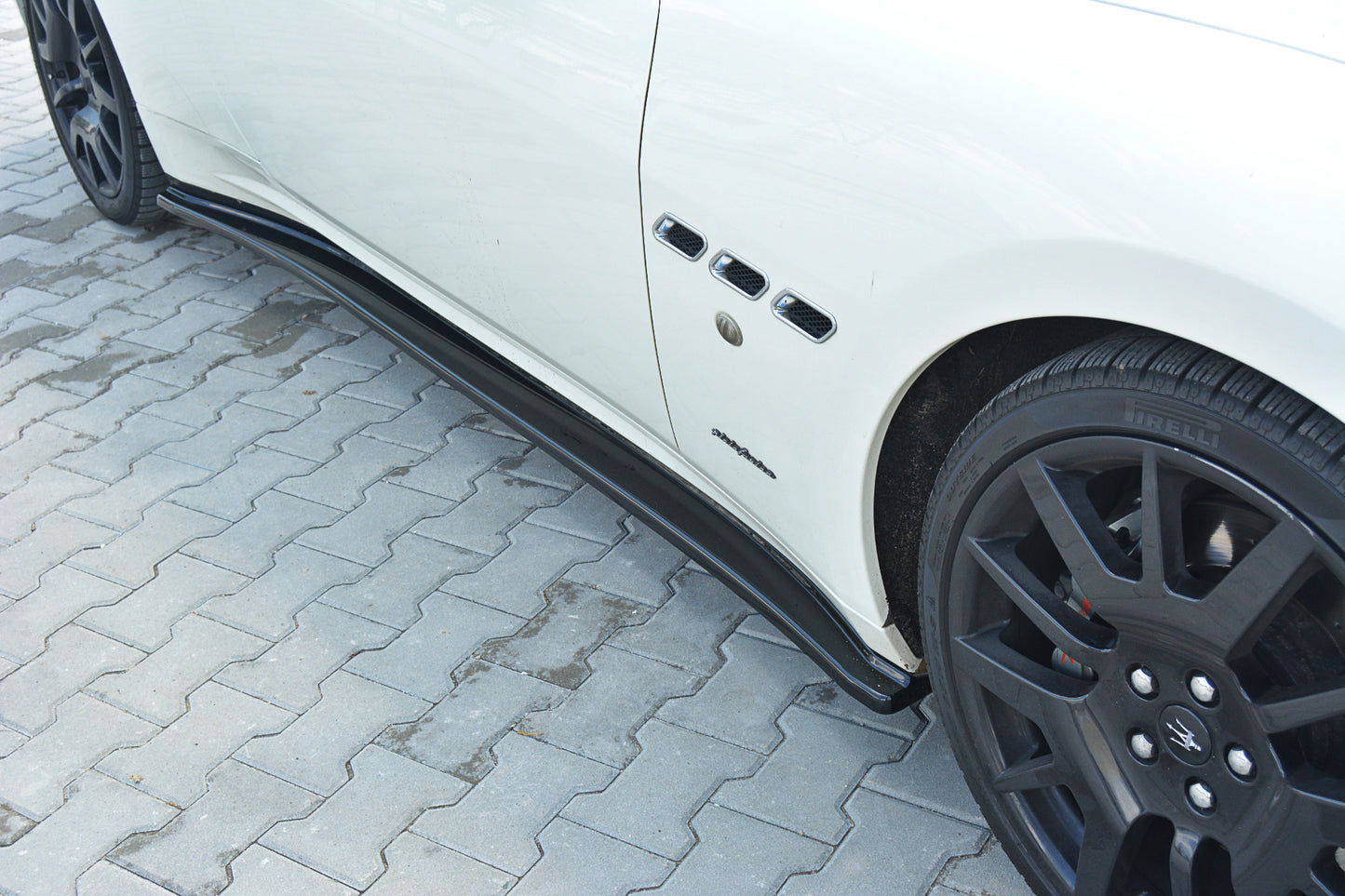 Seitenschweller Ansatz für MASERATI GRANTURISMO 2007-2011 Carbon Look