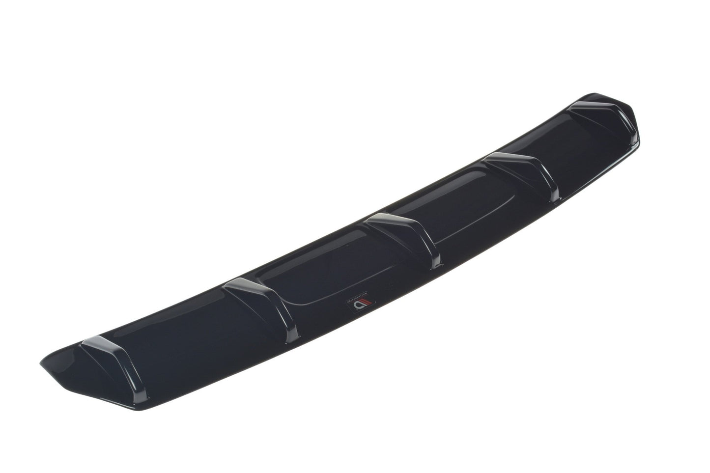 Diffusor Heck Ansatz für Audi SQ5/Q5 S-line Mk2 schwarz Hochglanz