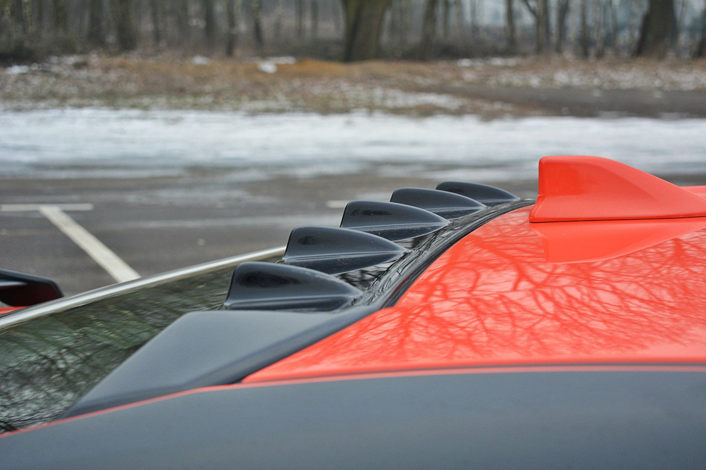 Heckscheiben Spoiler für Toyota GT86 Facelift / Subaru BRZ Mk1 Facelift schwarz Hochglanz