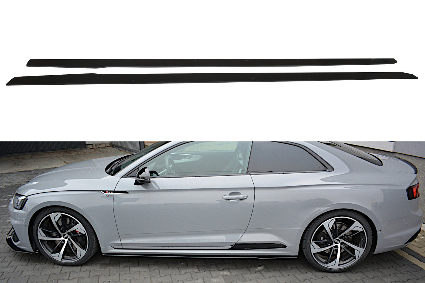 Sport Seitenschweller Ansatz für Audi RS5 F5 Coupe