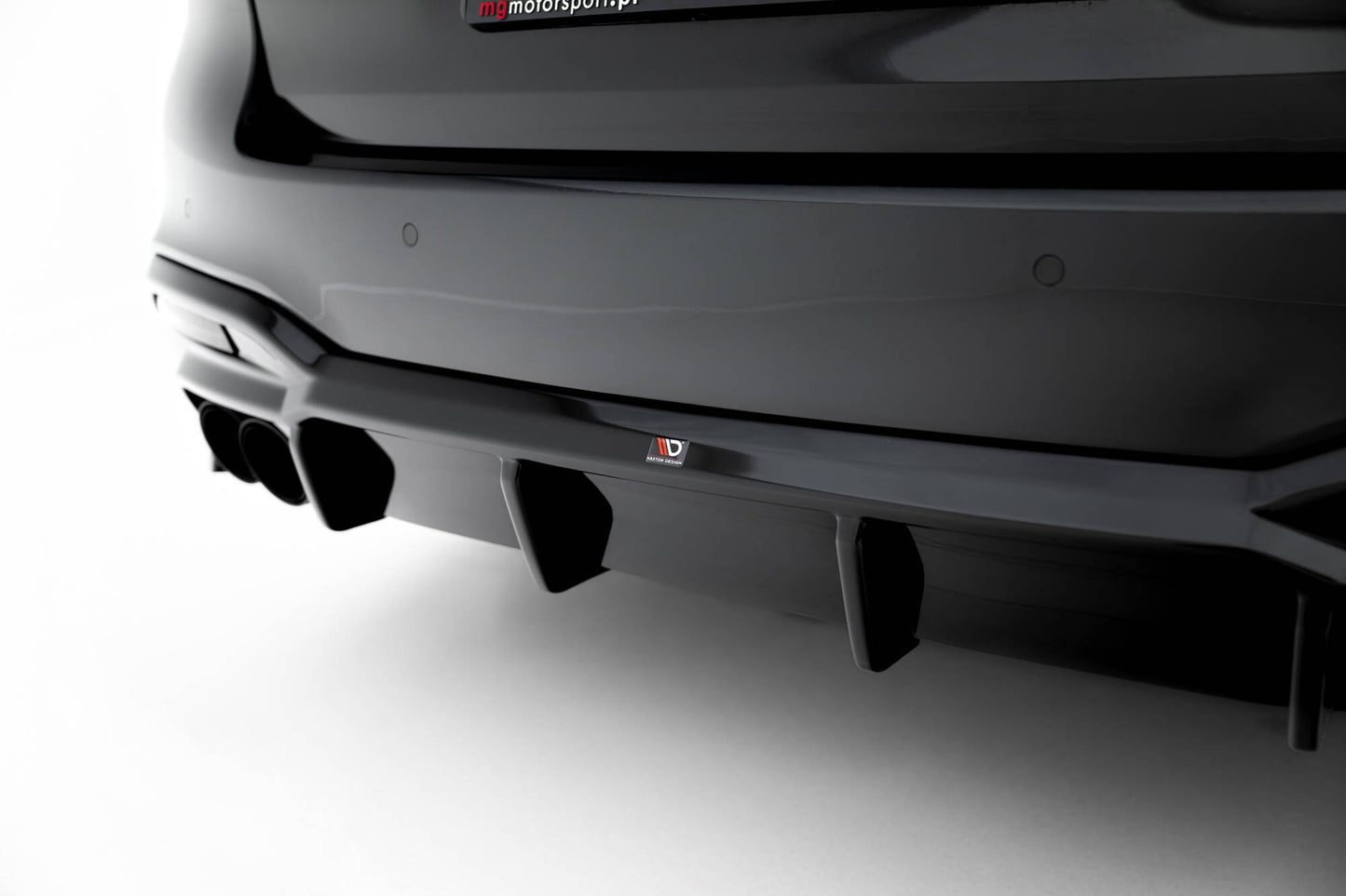 Diffusor Heck Ansatz für BMW M550i Limousine G30