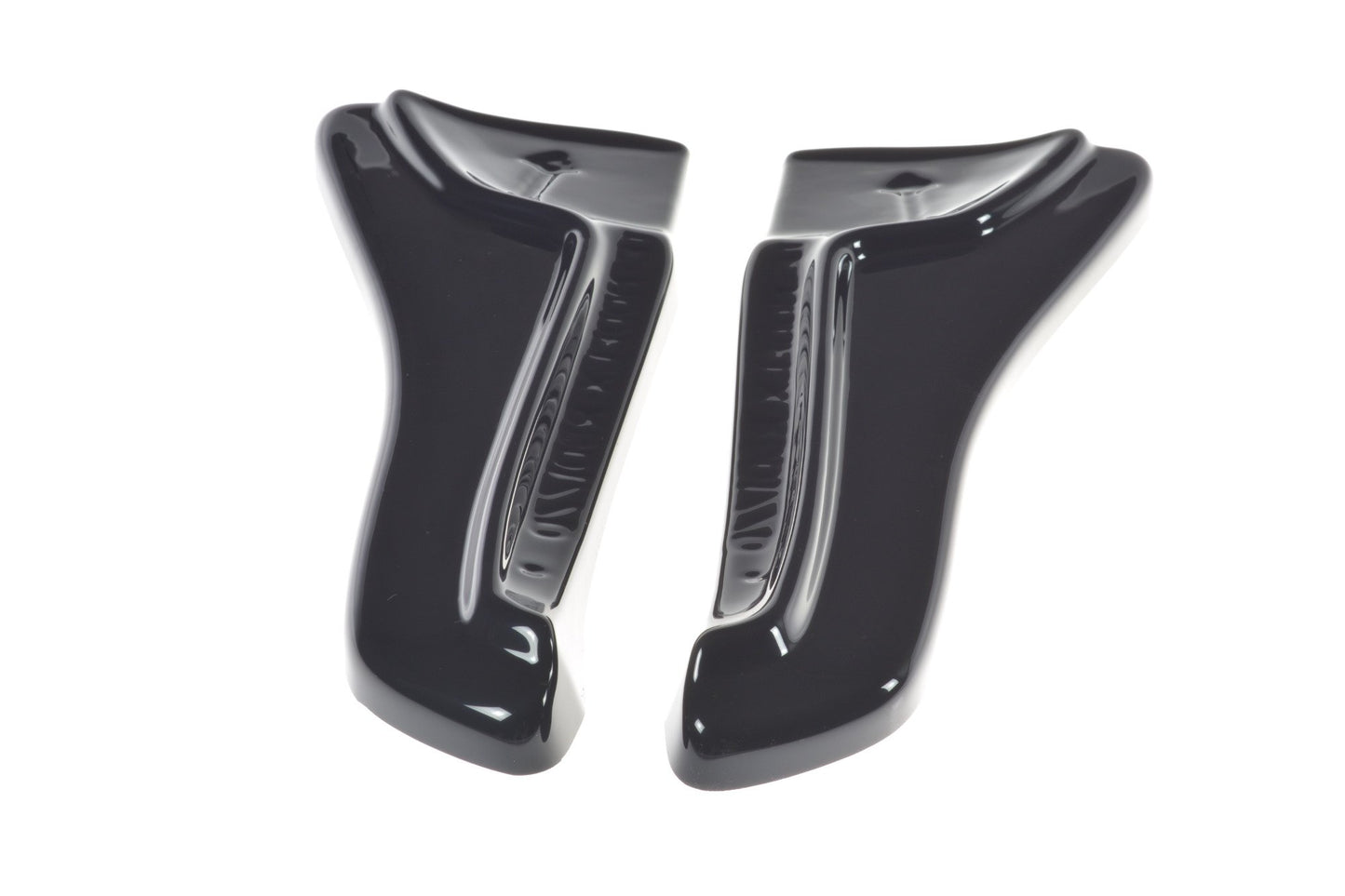 Heck Ansatz Flaps Diffusor V.1 für TESLA MODEL X schwarz Hochglanz