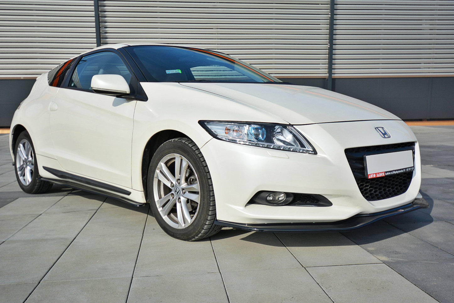 Seitenschweller Ansatz für HONDA CR-Z schwarz Hochglanz