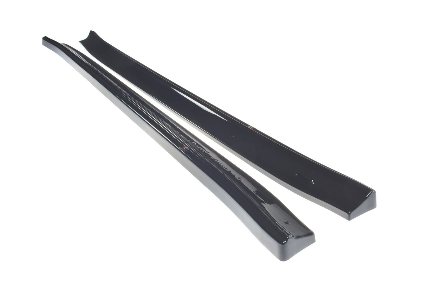 Seitenschweller Ansatz für Tesla Model 3 / Model 3 Performance Mk1 / Mk1 Facelift schwarz Hochglanz
