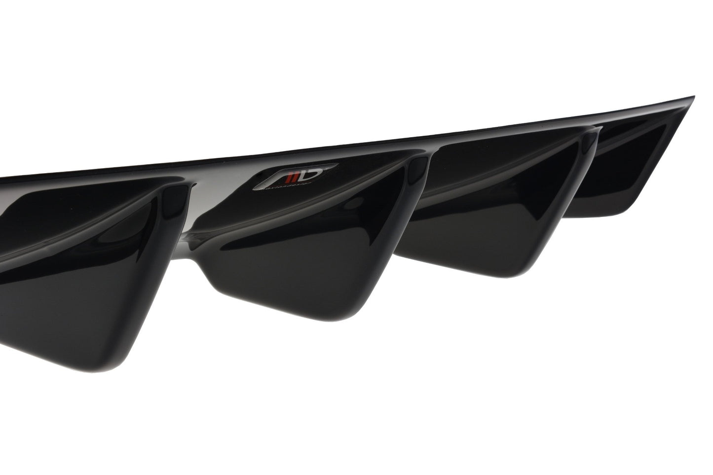 Diffusor Heck Ansatz für Audi RS3 8V FL Limousine schwarz Hochglanz