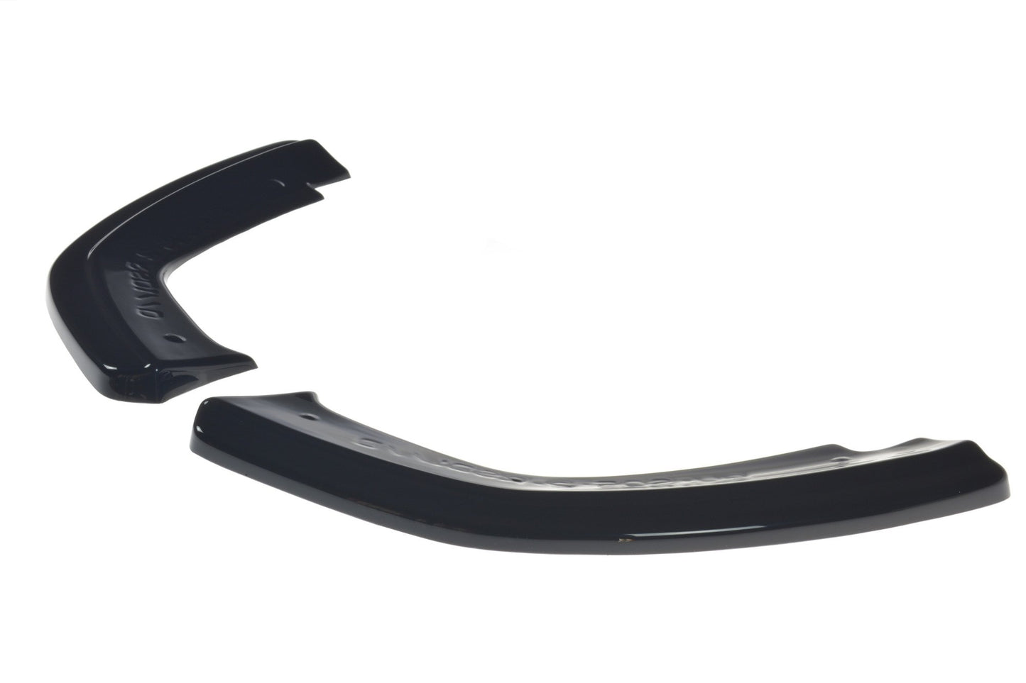 Heck Ansatz Flaps Diffusor für Audi SQ5/Q5 S-line Mk2 schwarz Hochglanz