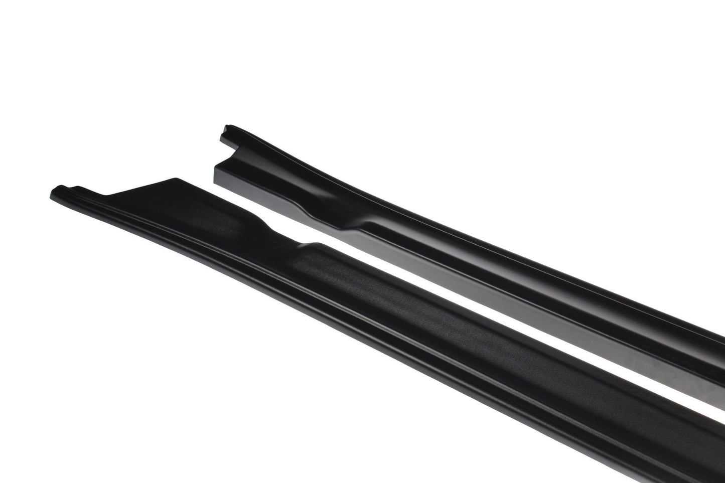 Seitenschweller Ansatz für NISSAN GT-R vor Facelift COUPE (R35-SERIES) schwarz Hochglanz