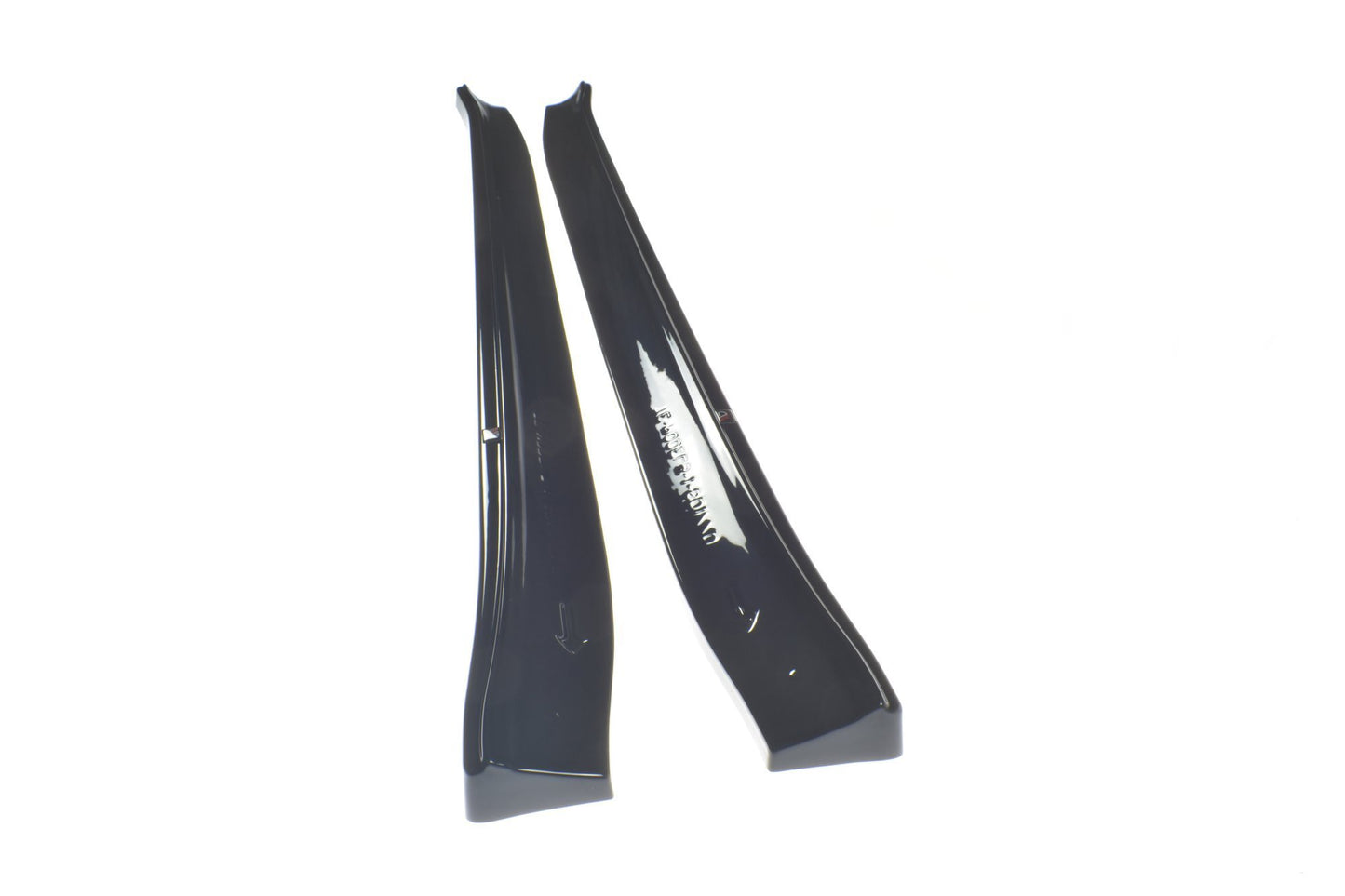 Seitenschweller Ansatz für Tesla Model 3 / Model 3 Performance Mk1 / Mk1 Facelift schwarz Hochglanz