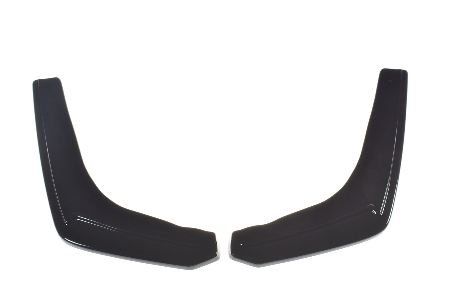 Heck Ansatz Flaps Diffusor für BMW M3 F80 schwarz Hochglanz