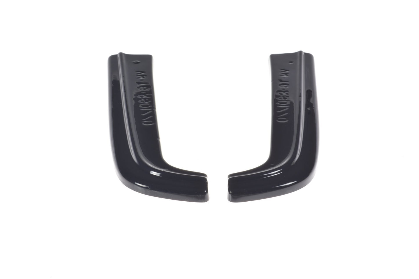Heck Ansatz Flaps Diffusor für VW T6 schwarz Hochglanz