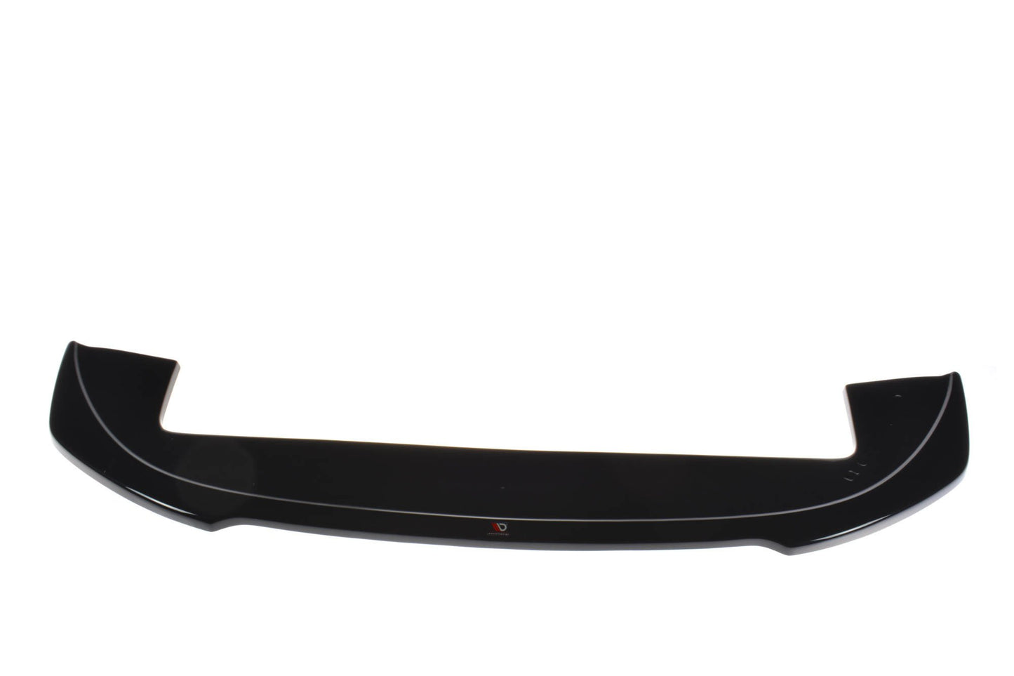 Front Ansatz V.2 für FIAT 500 HATCHBACK vor Facelift schwarz Hochglanz