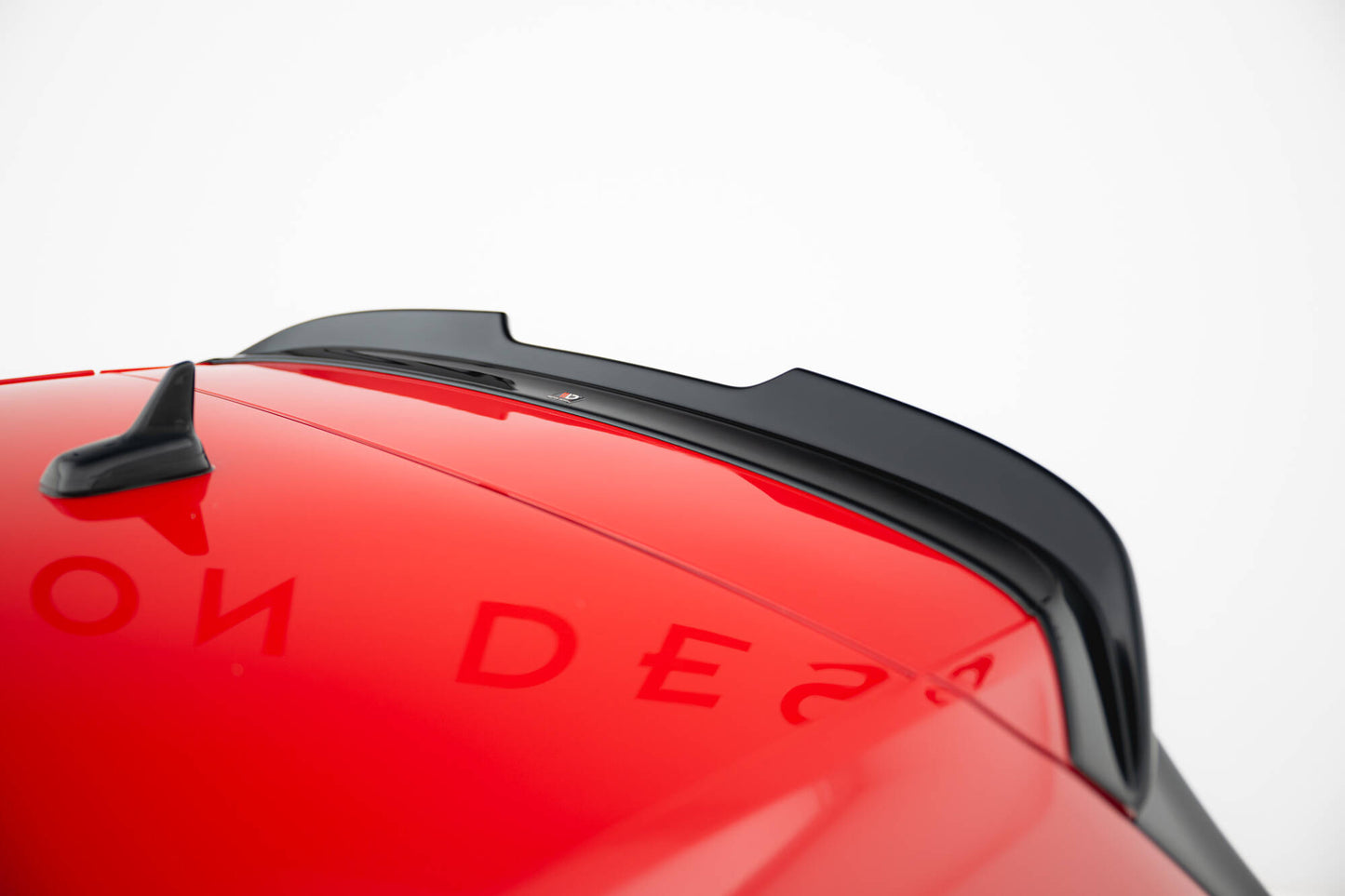 Spoiler CAP V.2 für VW Golf 7 R / R-Line / GTI schwarz Hochglanz