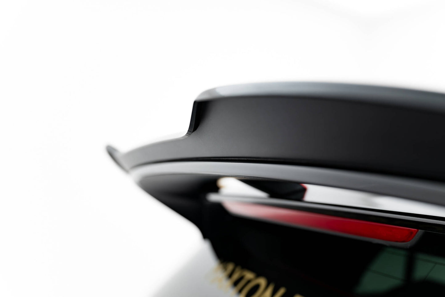 Spoiler CAP für VW Golf GTI Clubsport Mk8 Facelift schwarz Hochglanz