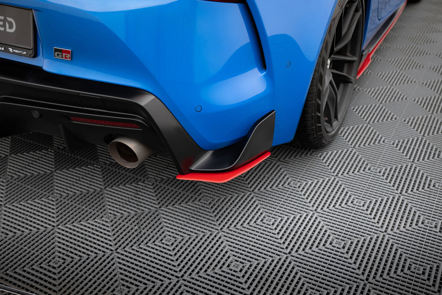 Heck Ansatz Flaps Diffusor V.2 für Toyota Supra Mk5