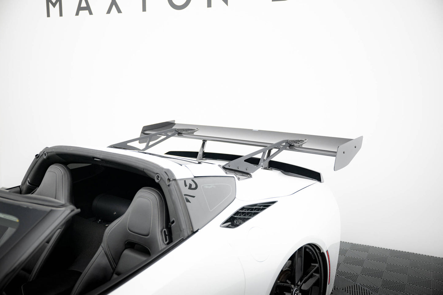 Carbon Spoiler With Upper Swan Mounting Chevrolet Corvette Stingray / Grand Sport C7