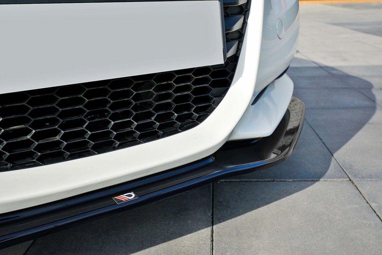 Front Ansatz V.1 für HONDA CR-Z schwarz Hochglanz