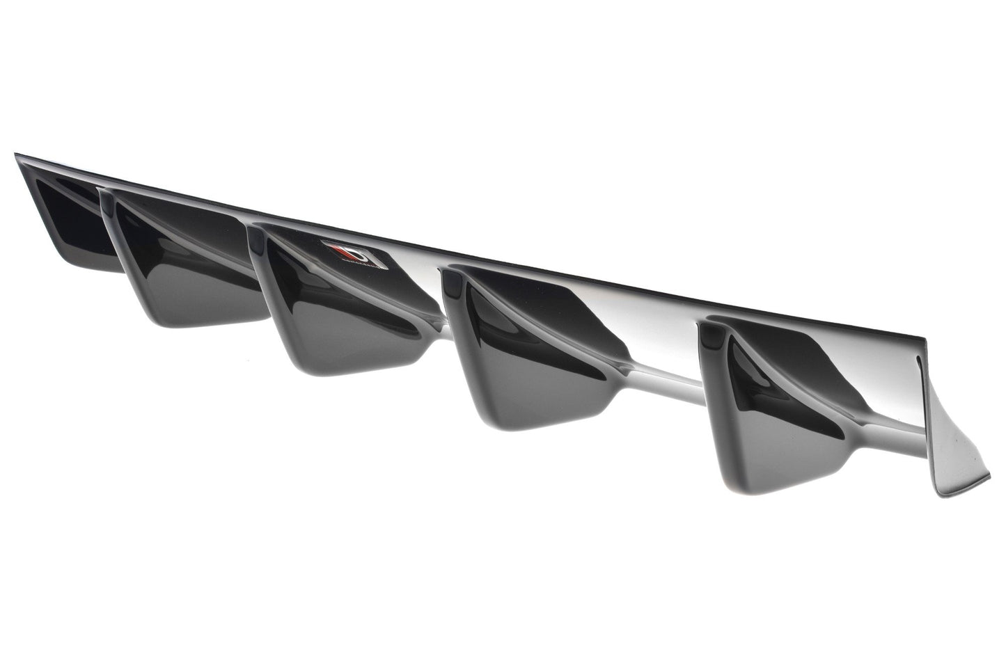Diffusor Heck Ansatz für Audi RS3 8V FL Limousine schwarz Hochglanz