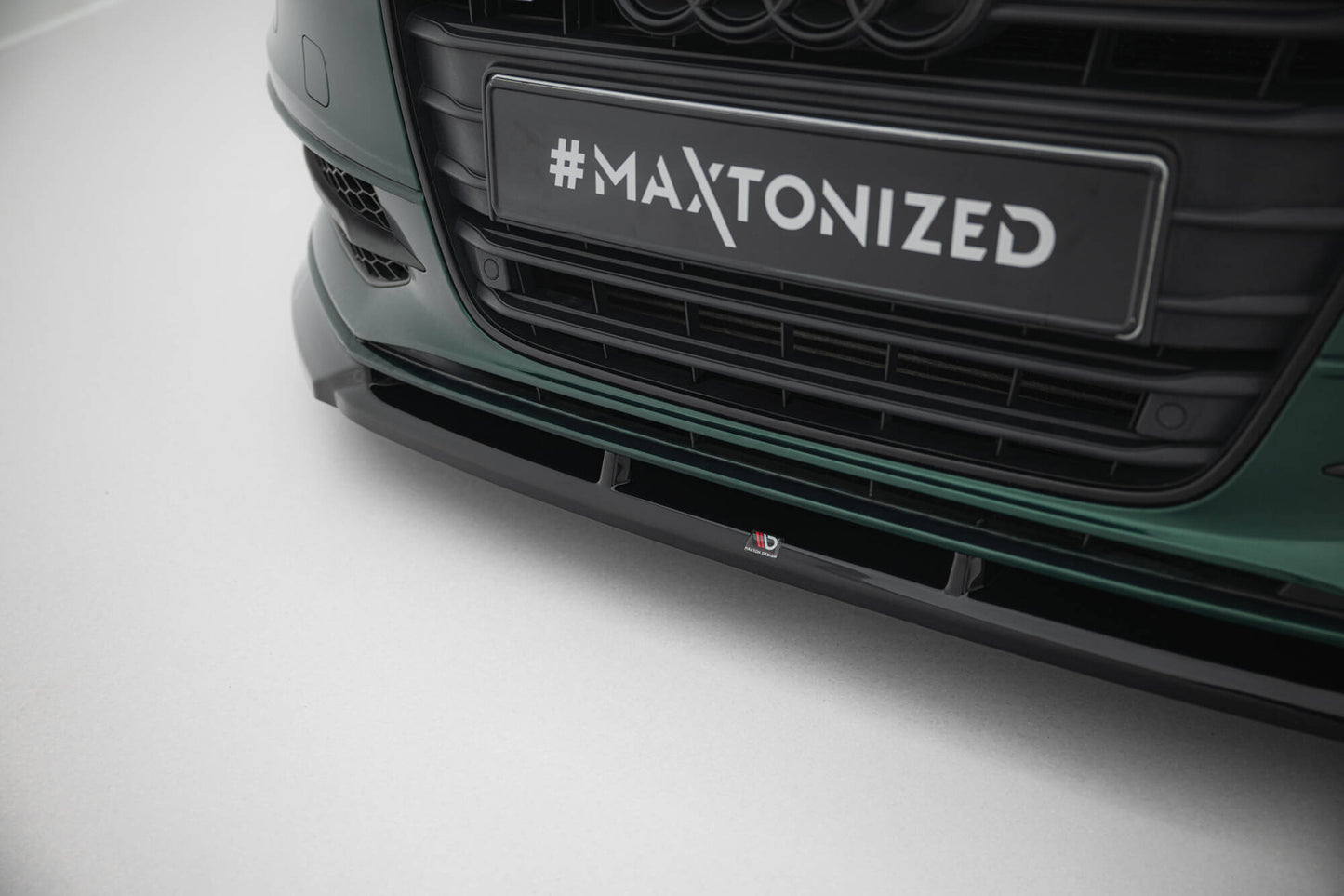 Front Ansatz V.3 für Audi A6 S-line / S6 C7 schwarz Hochglanz