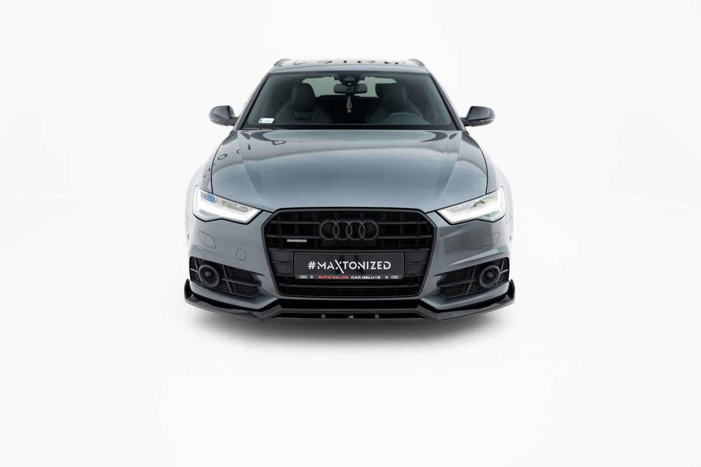 Front Ansatz V.3 für Audi A6 / A6 C7 S-line/ S6 C7 Facelift schwarz Hochglanz