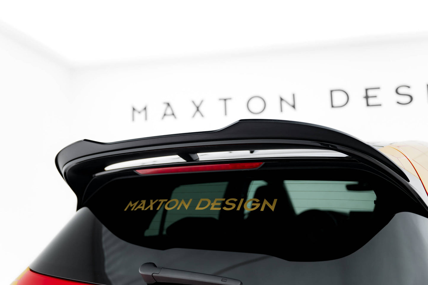 Spoiler CAP für VW Golf GTI Clubsport Mk8 Facelift schwarz Hochglanz
