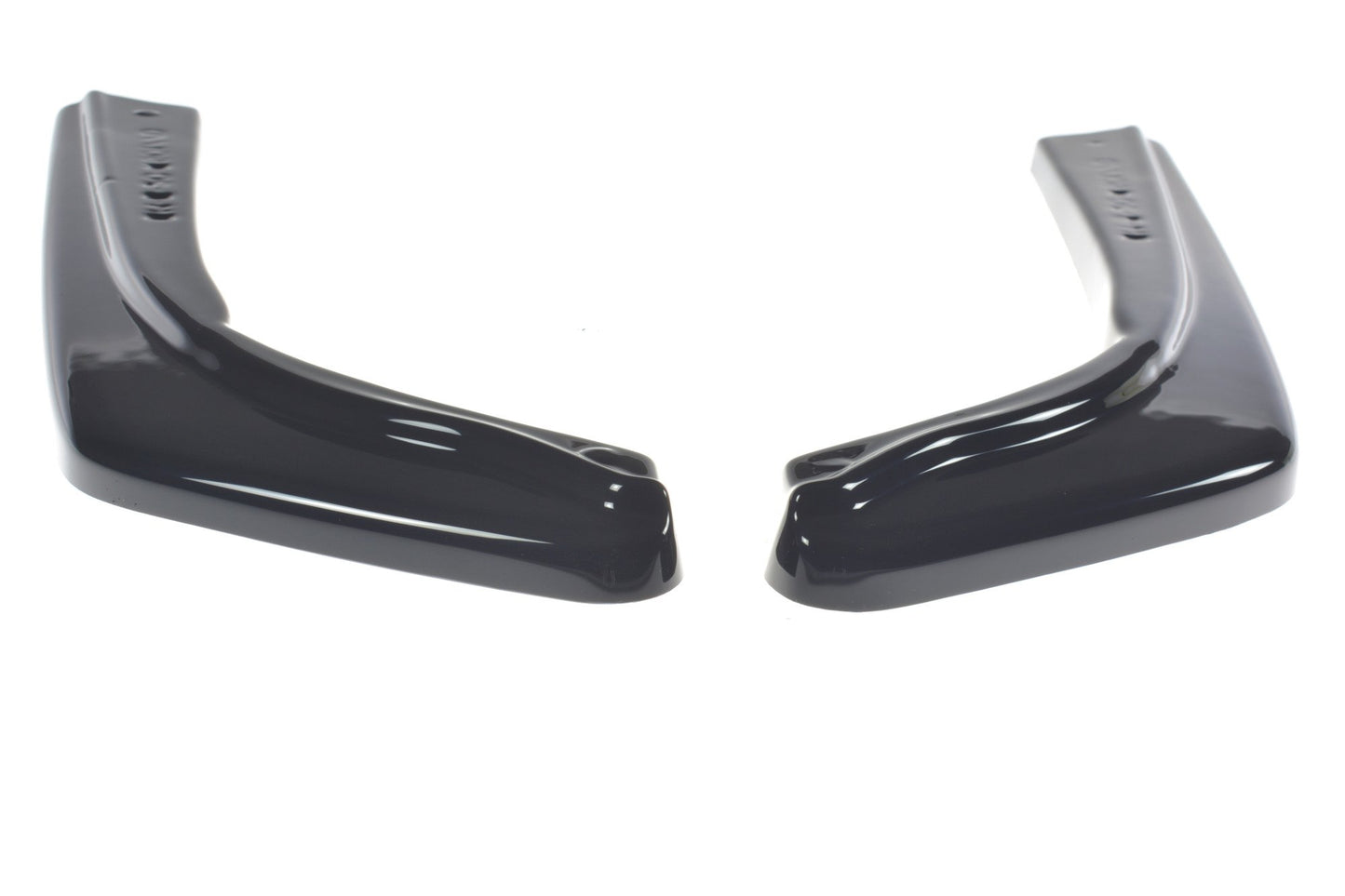 Heck Ansatz Flaps Diffusor für BMW 3er M-Paket G20 schwarz Hochglanz