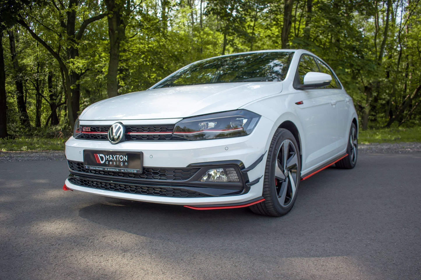 Front Ansatz für Seite Volkswagen Polo GTI / R-line Mk6