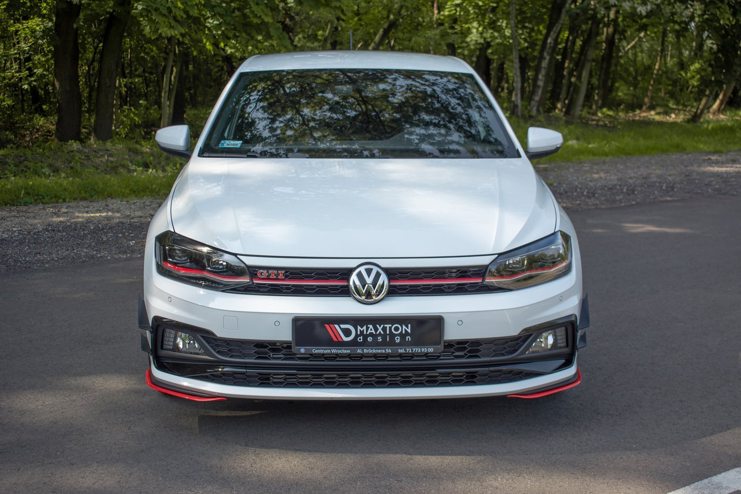Front Ansatz für Seite Volkswagen Polo GTI / R-line Mk6