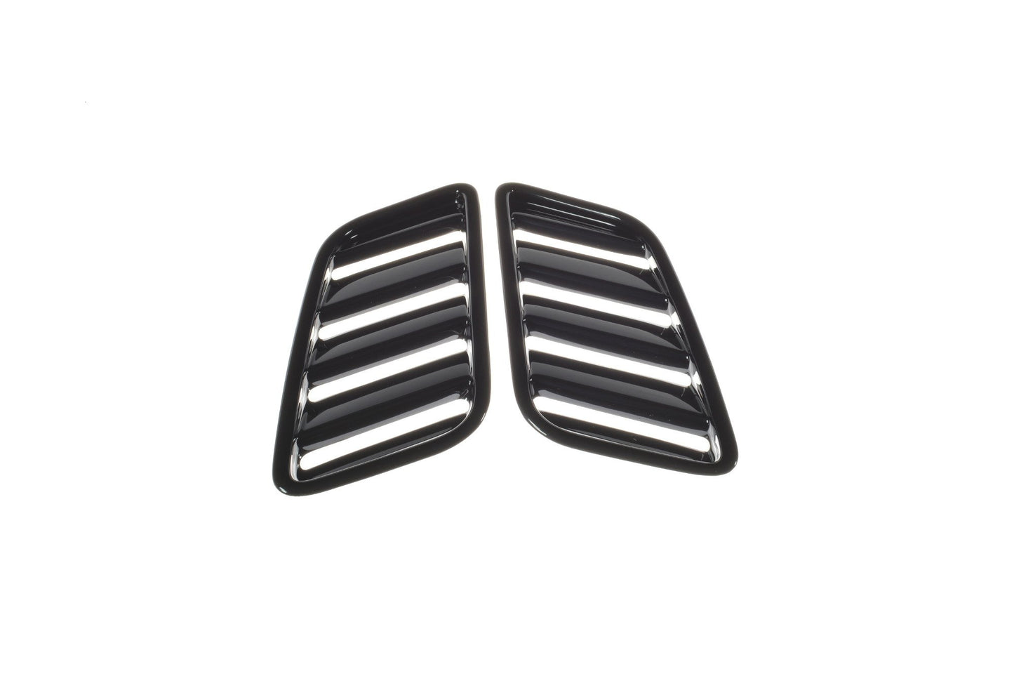 Motorhauben Luftschlitze Ford Focus ST-Line / ST Mk4 (Groß) schwarz Hochglanz