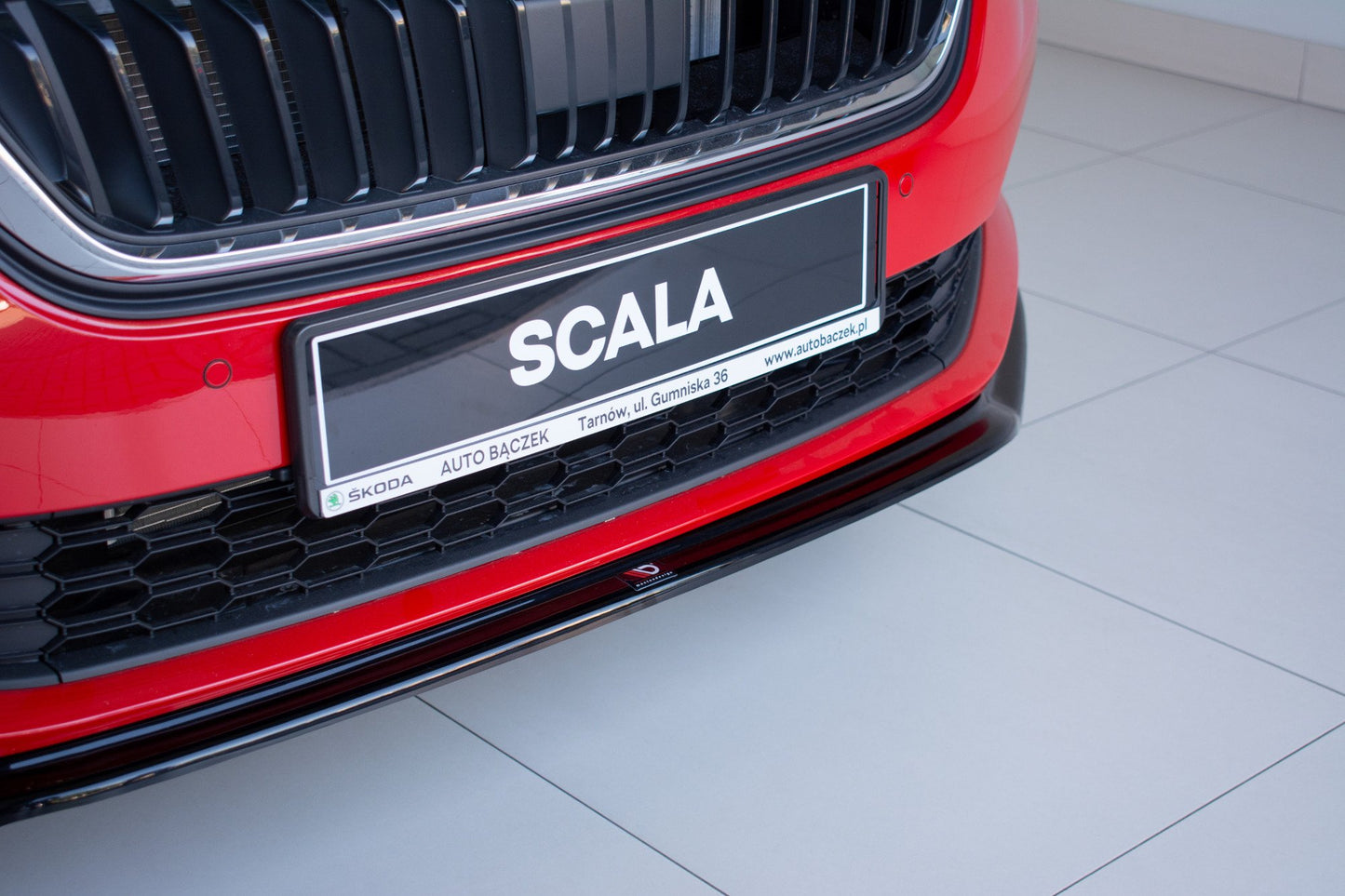 Front Ansatz V.3 für Skoda Scala Carbon Look