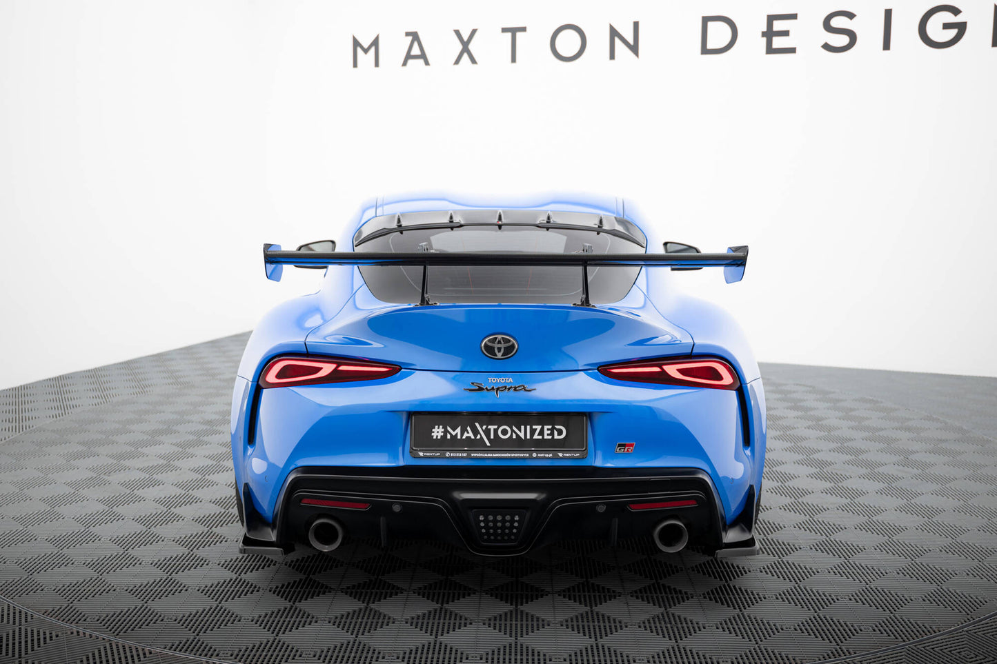 Carbon Spoiler With Upper Swan Mounting Toyota Supra Mk5
