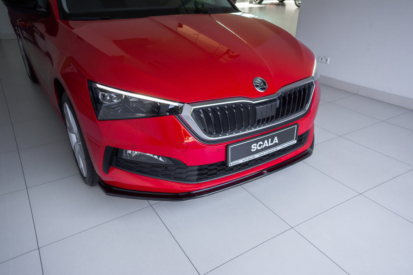 Front Ansatz V.3 für Skoda Scala Carbon Look