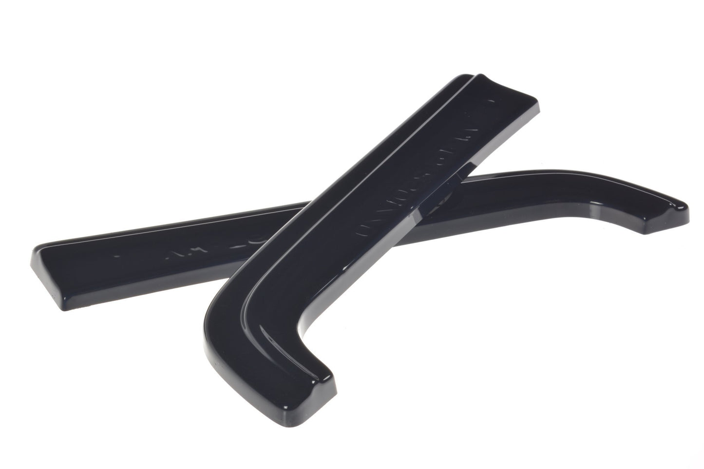 Heck Ansatz Flaps Diffusor für VW T6 schwarz Hochglanz